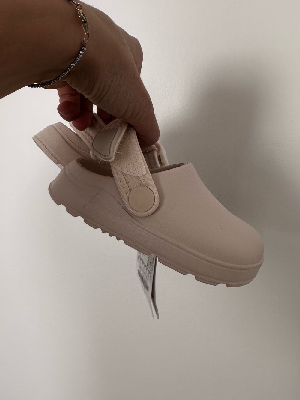 Zara cream clogs